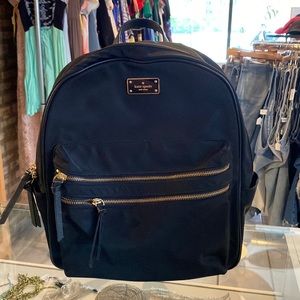 Kate Spade black backpack